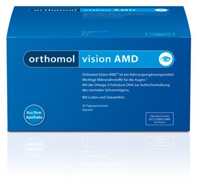 Ортомол Вижн АМД купить Orthomol Vision AMD на 90 дней. Бесплатная доставка Ортомол Вижн АМД. Orthomol и микронутриенты Ортомоль. Доказанная эффективность Ортомол