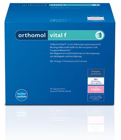 Ортомол Витал F купить Orthomol Vital F на 90 дней. Бесплатная доставка Ортомол Витал F. Orthomol и микронутриенты Ортомоль. Доказанная эффективность Ортомол